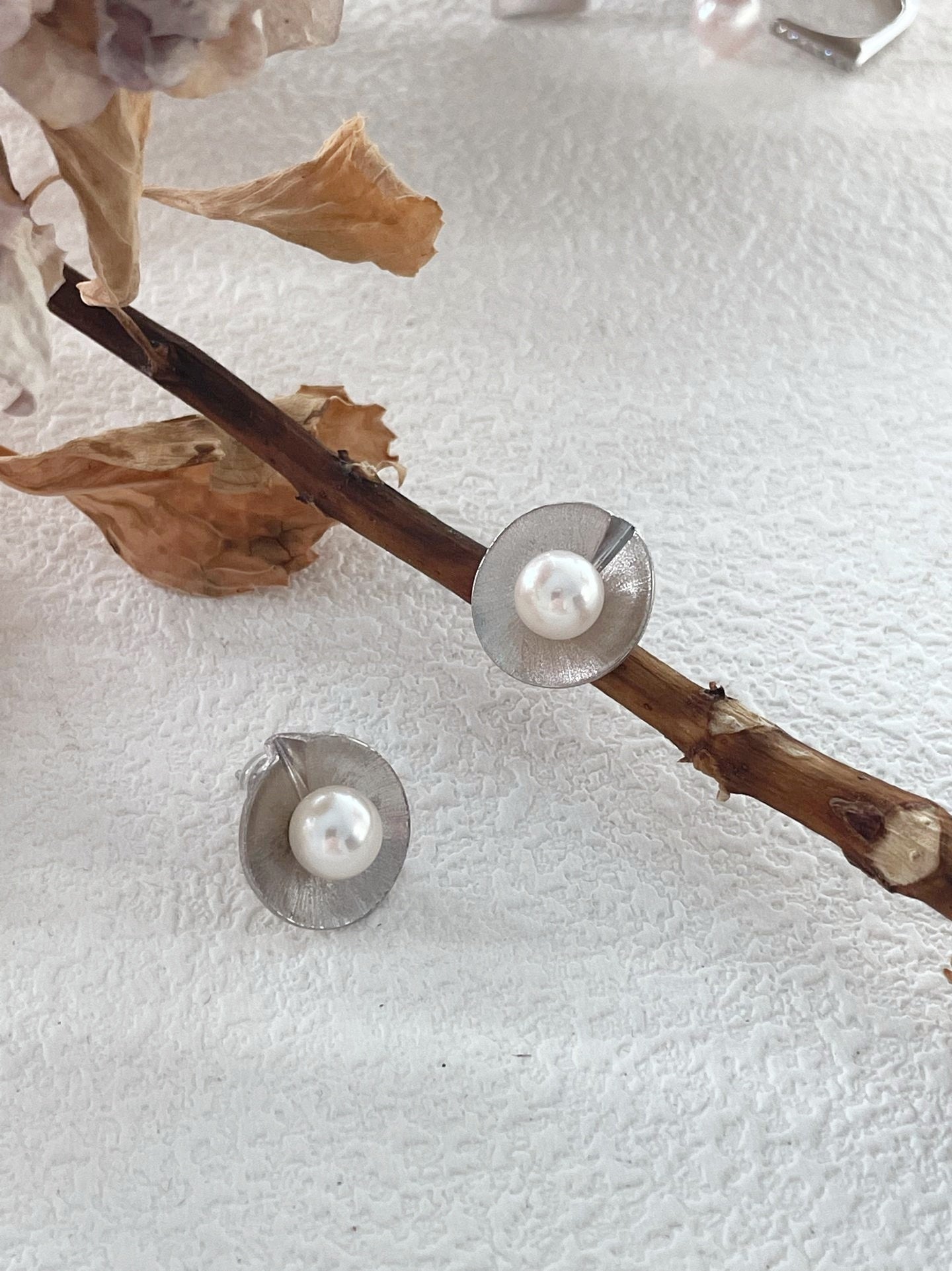 Orecchini di conchiglia con perle Edison