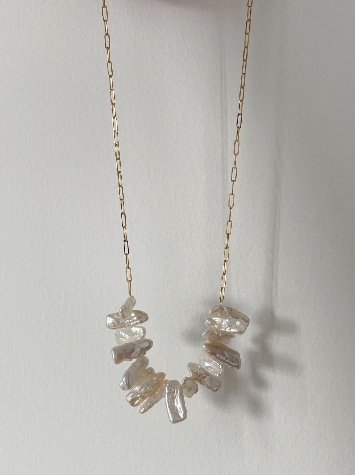 Collana con perle barocche