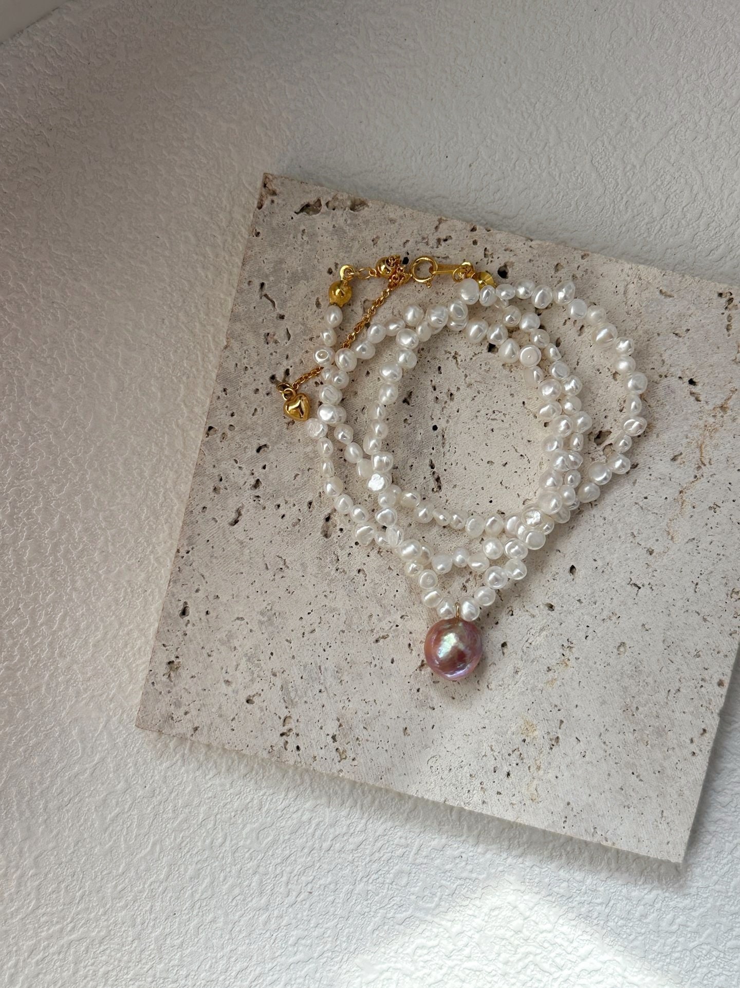 Collana barocche con ciondolo Botero abbagliante