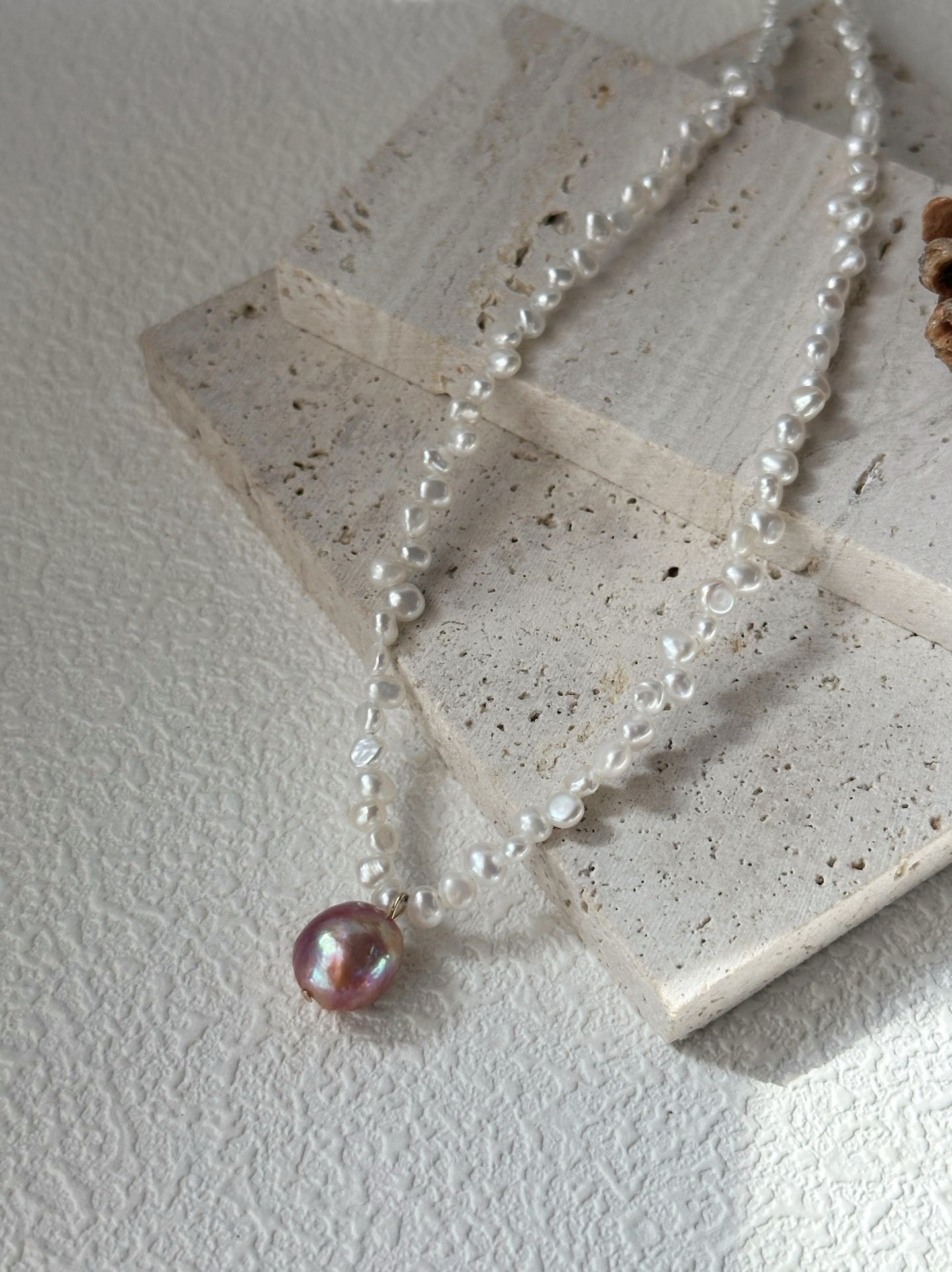 Collana barocche con ciondolo Botero abbagliante