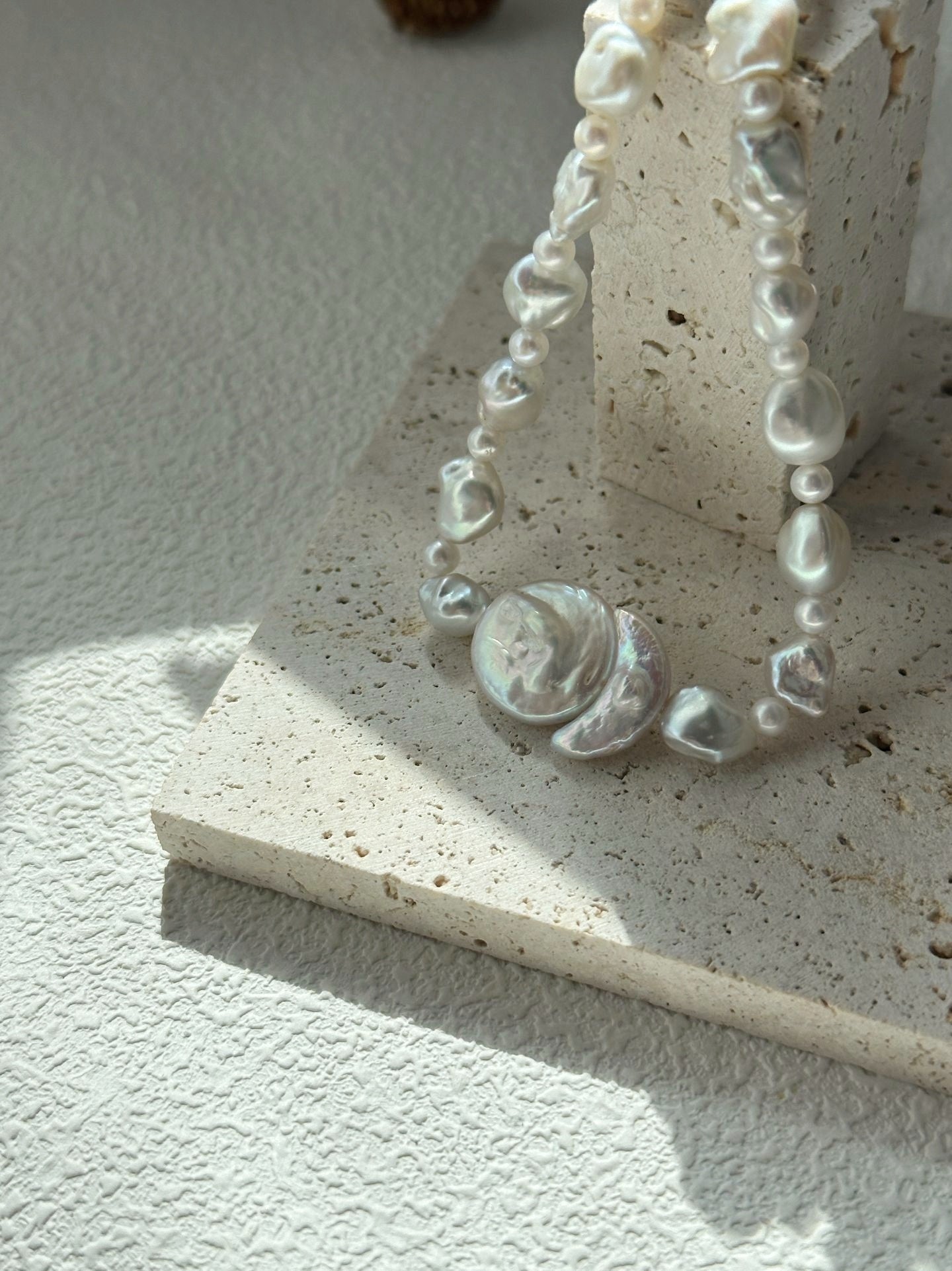 Collana con sole luna e stelle