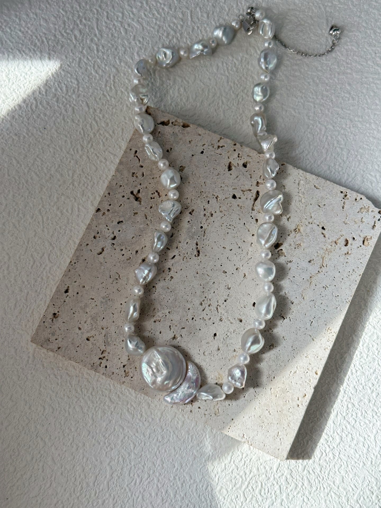 Collana con sole luna e stelle