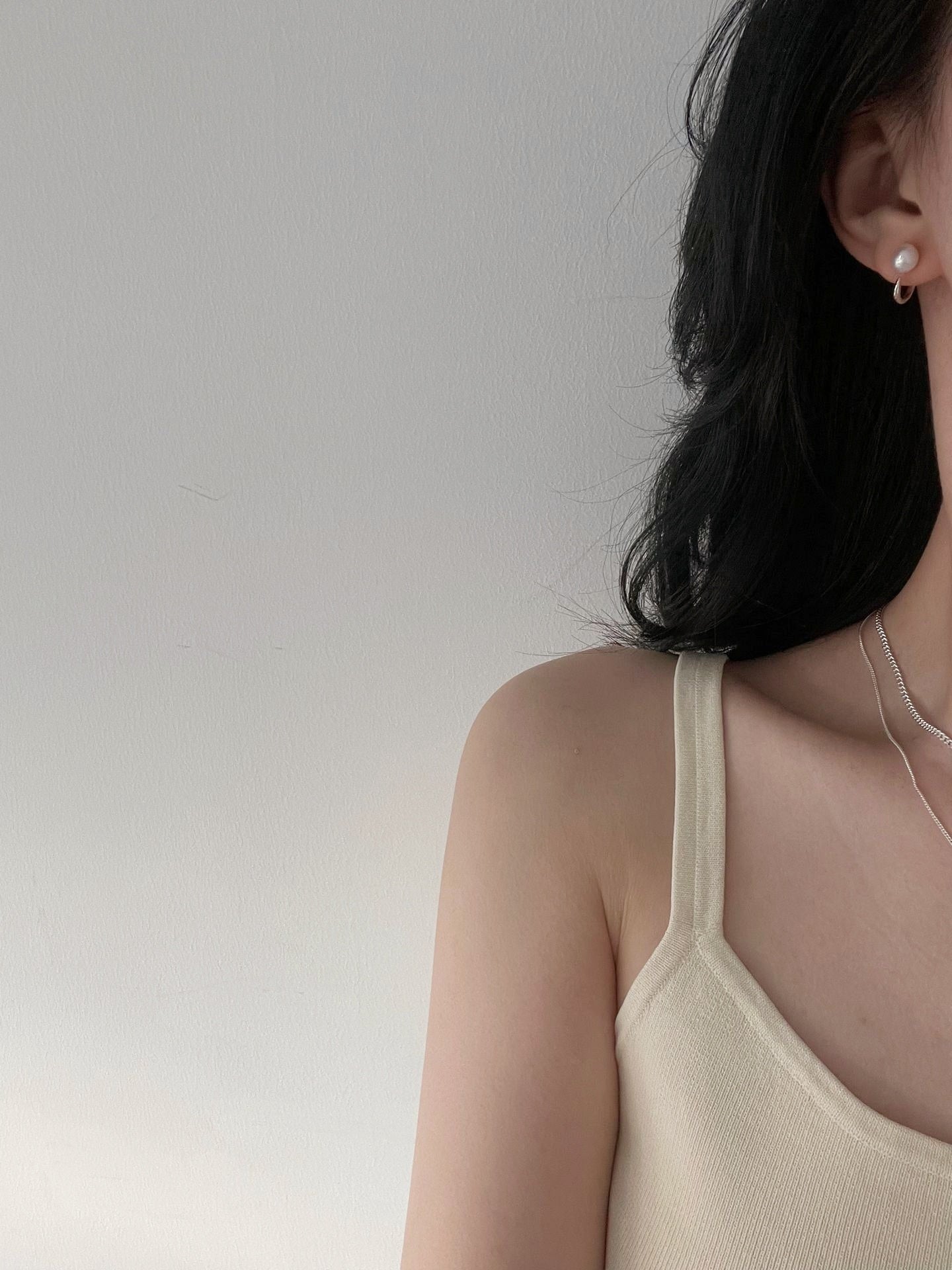 Orecchini in argento e perle Edison