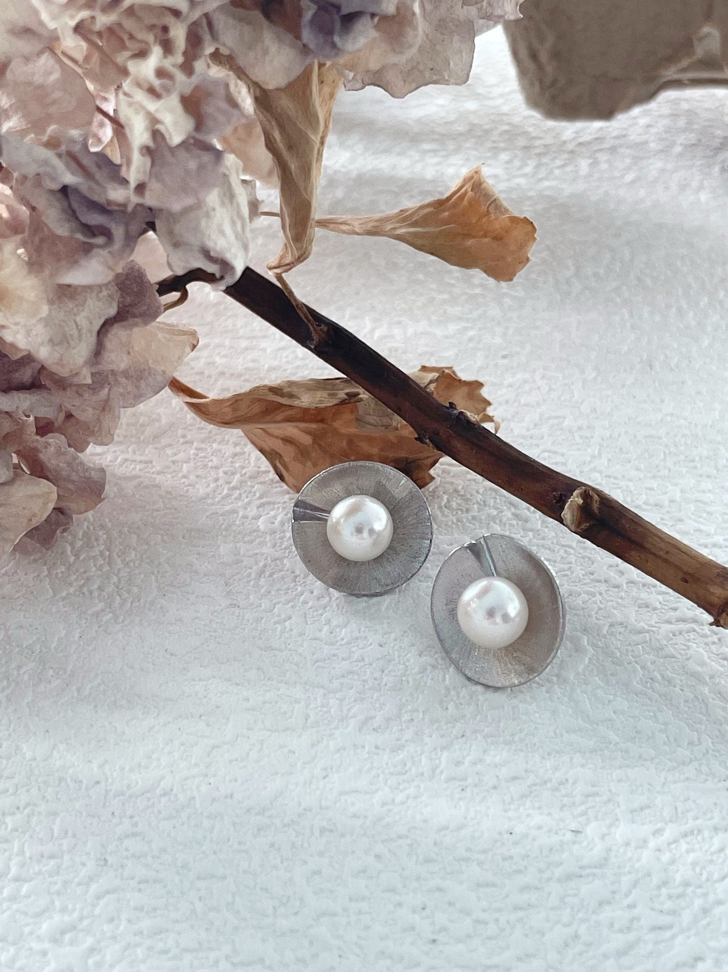Orecchini di conchiglia con perle Edison