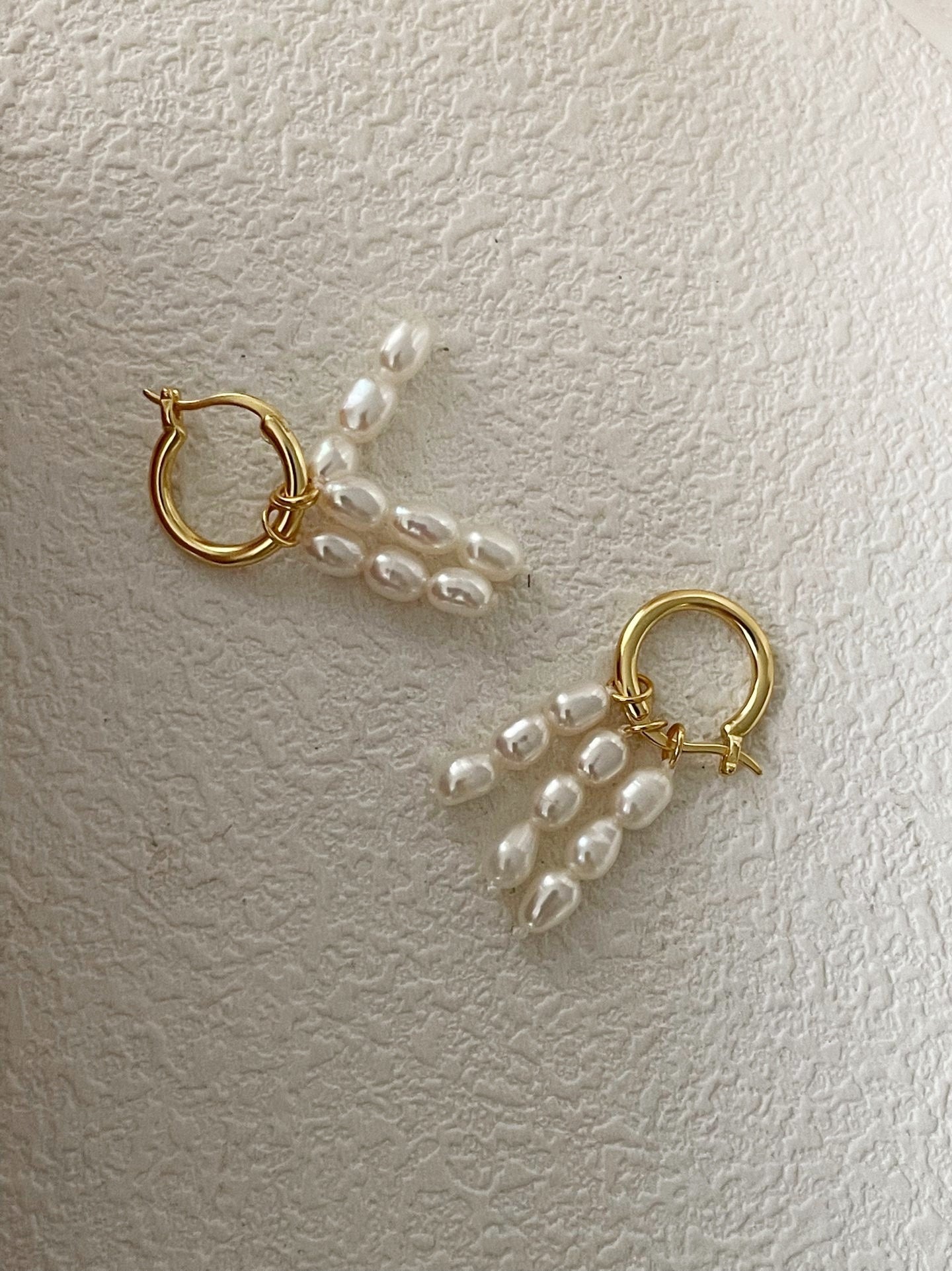 Orecchini di microperle