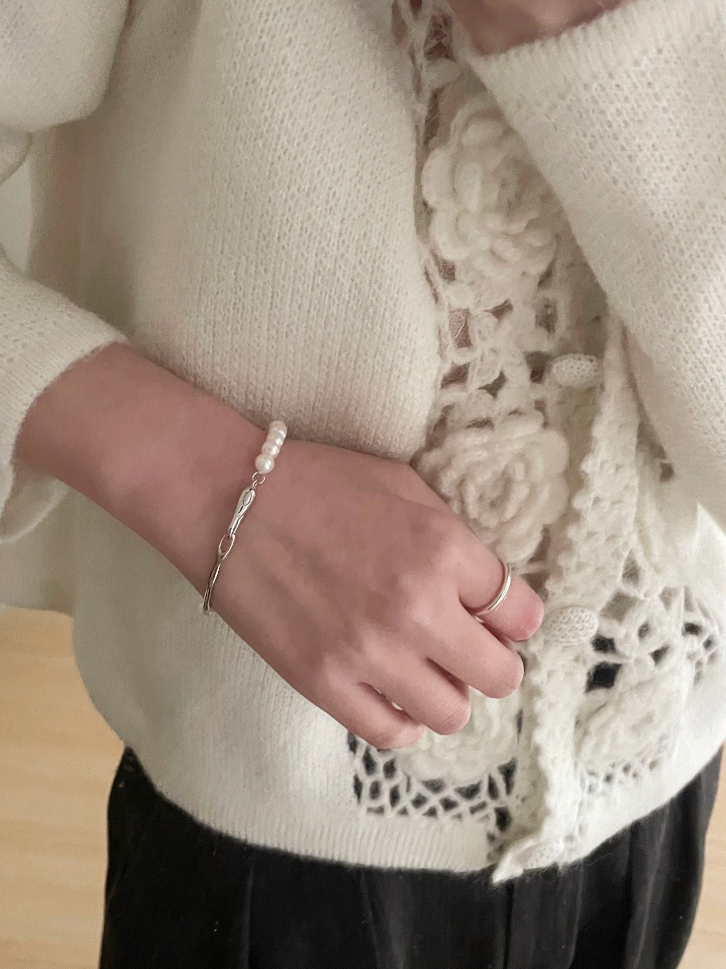 Bracciale Barocco Serenade in argento