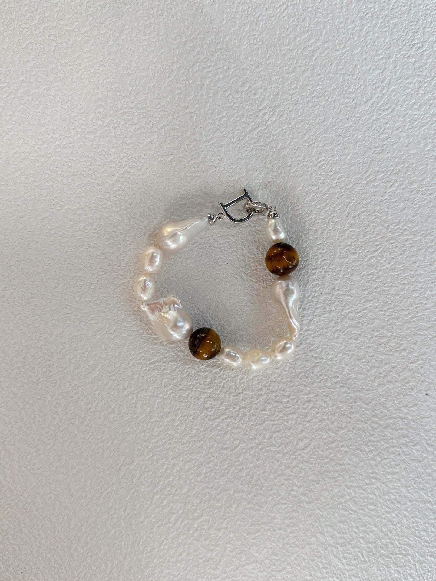 Bracciale barocco con ambre