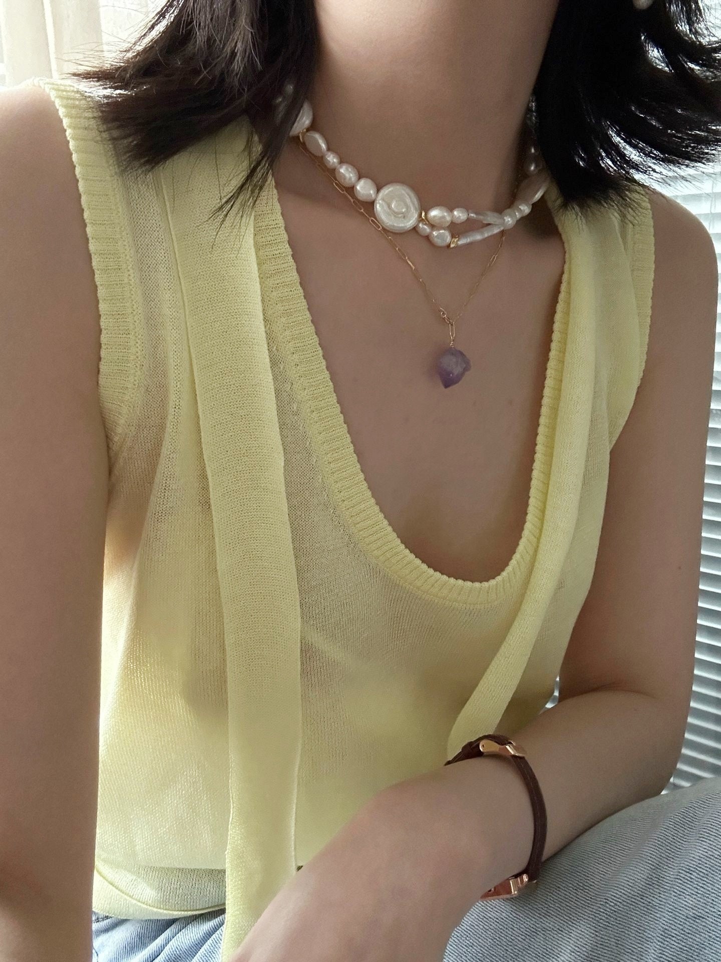 Collana di Chocker Francese