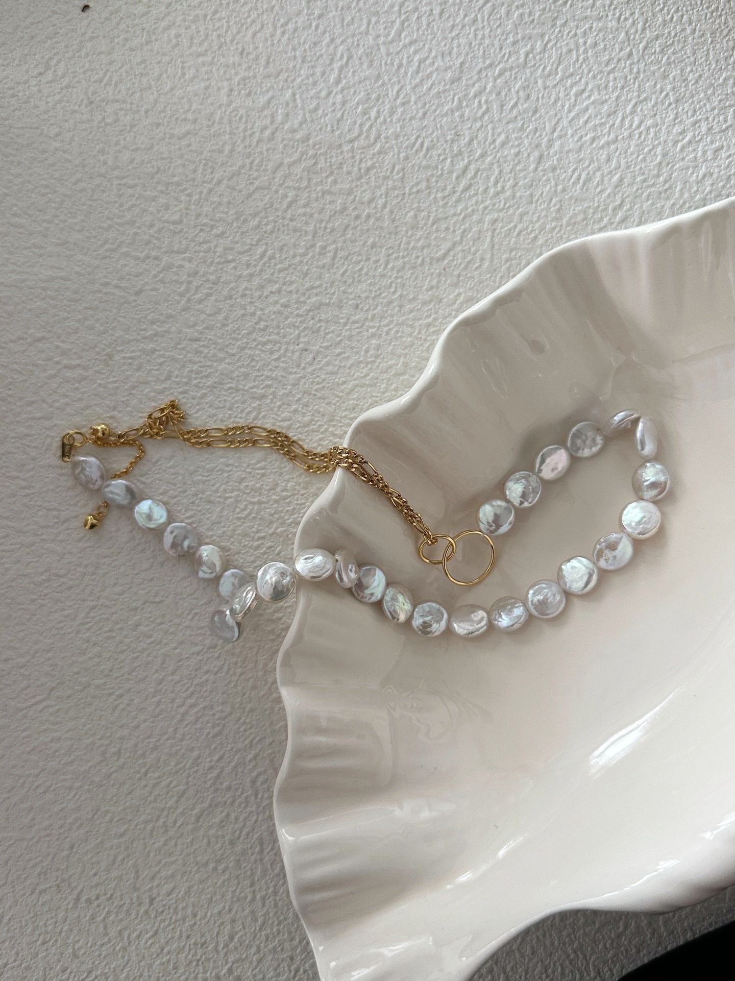Oro & Bianco Barocco Brilliance Fusion Collana