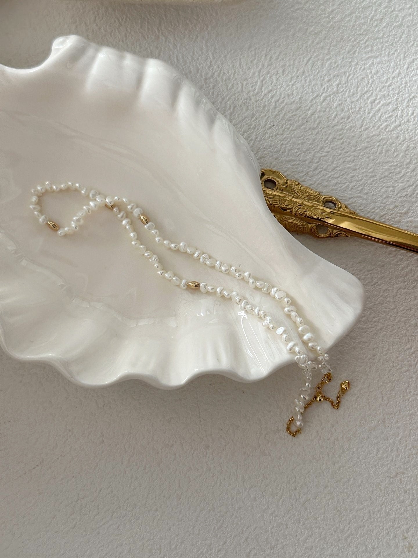 Collana di perle di riso