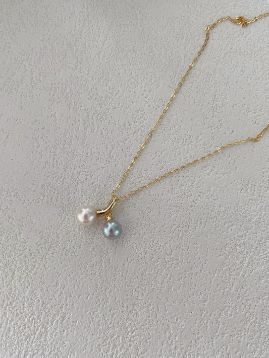 Collier con Edison e Akoya