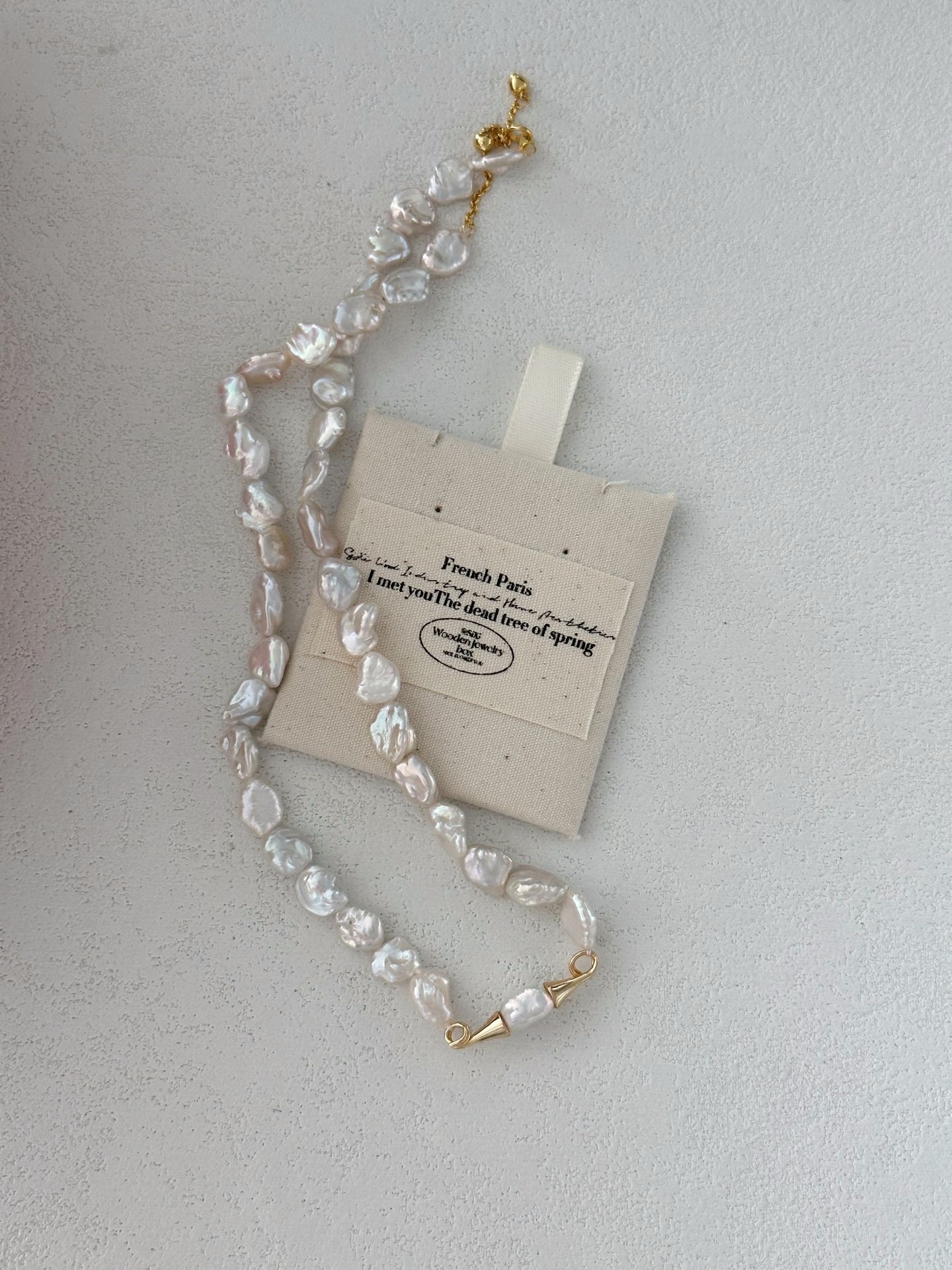 Girocollo con perle barocche