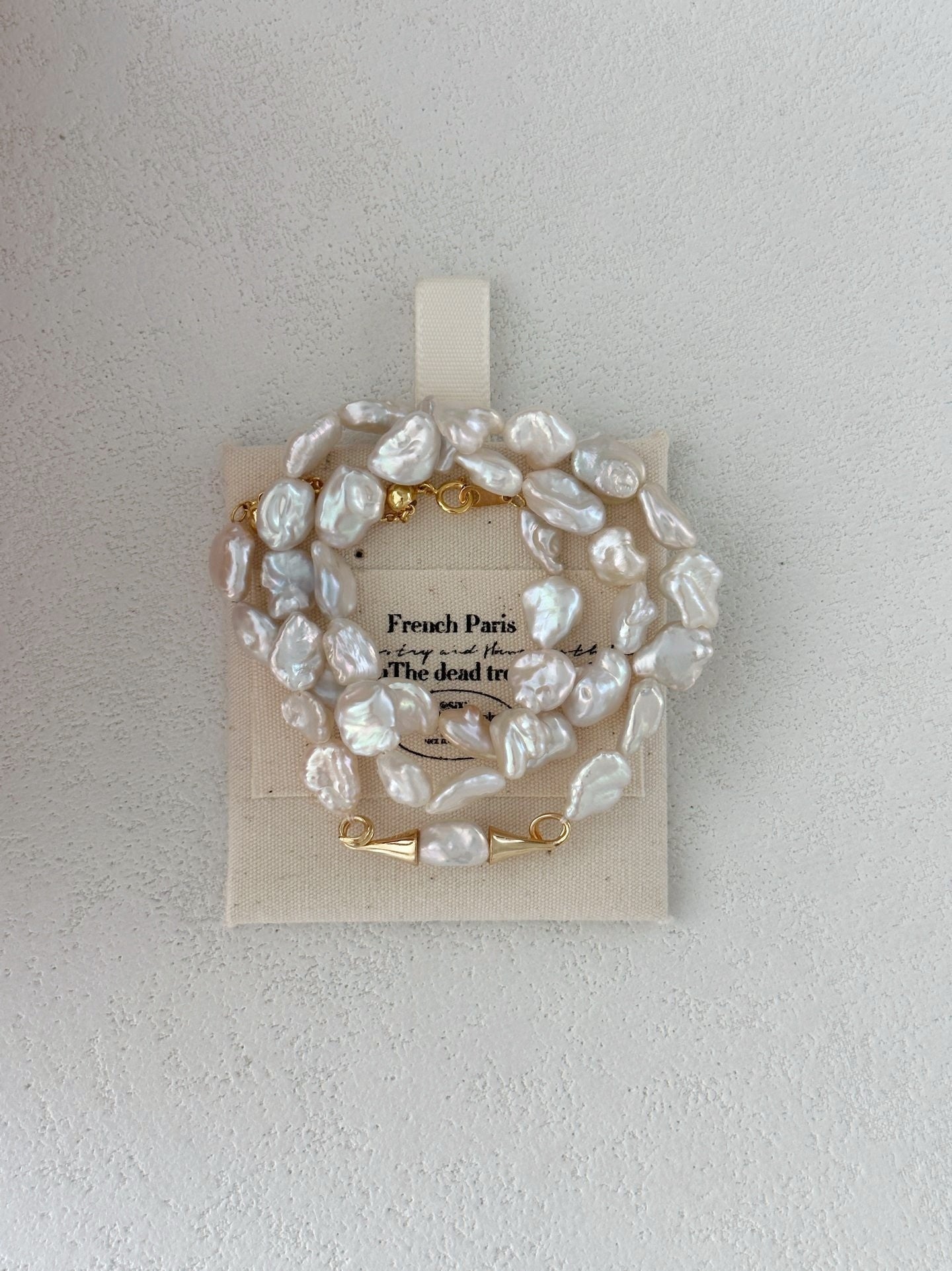 Girocollo con perle barocche