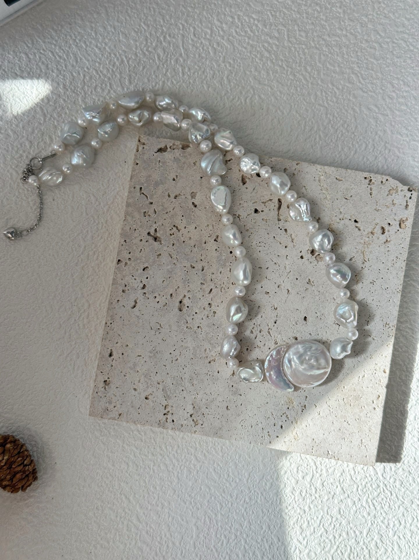Collana con sole luna e stelle