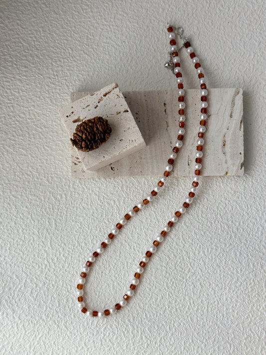 Collana di perle melograno