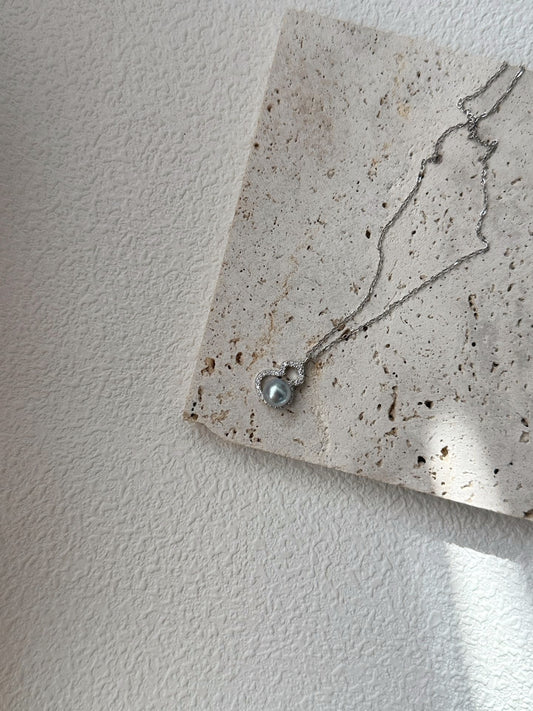 Collana con perle Akoya d'acqua di mare