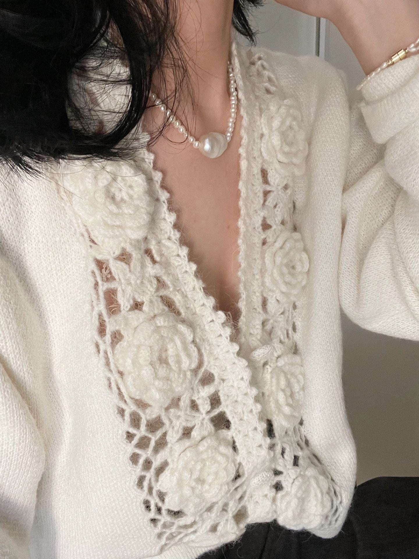 Collana con perle barocche